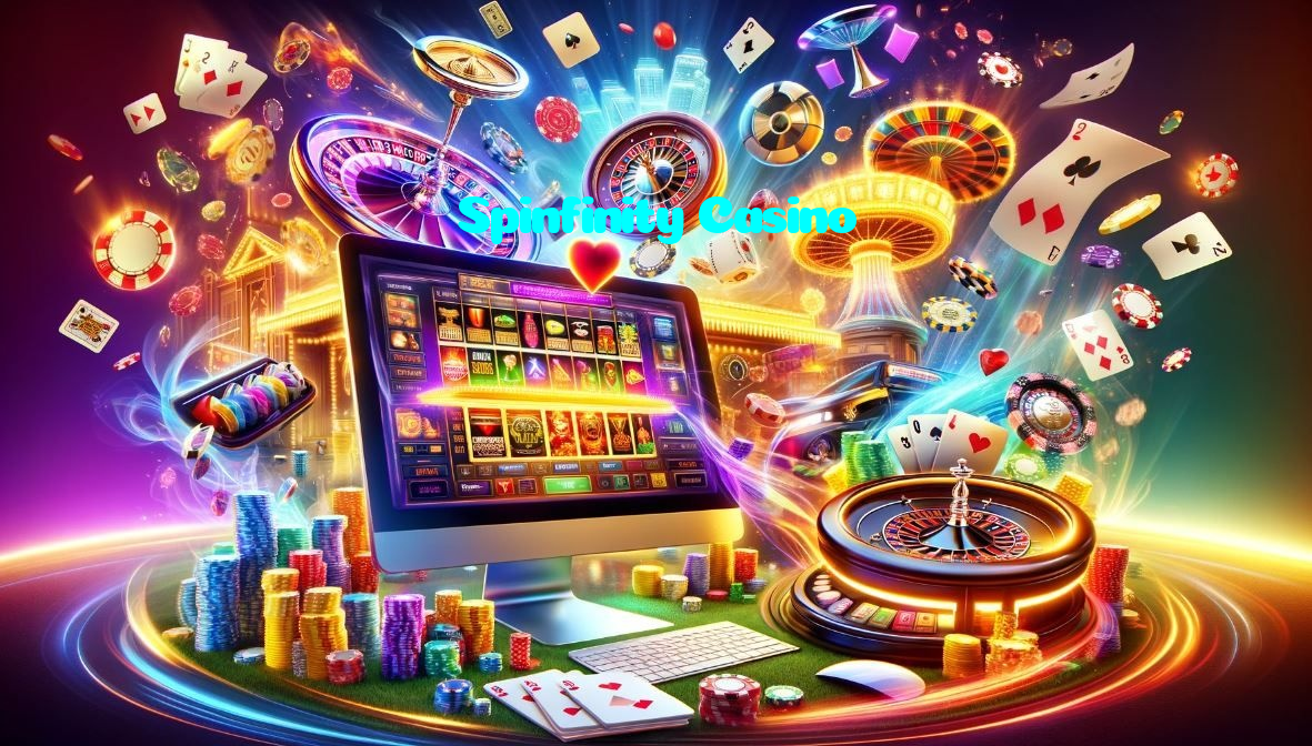 Spinfinity Casino casino presented on mobile device in Pakistan with slots and live games
